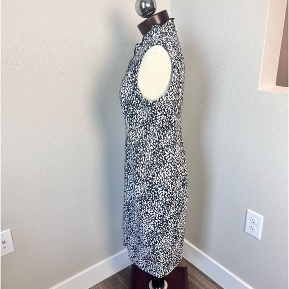 Calvin Klein White and Black Ruffle Dress - Picture 6 of 17